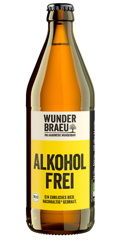 Produktfoto zu Wunderbräu Lager alkoholfrei
