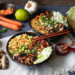 Produktfoto zu Thai-Ramen mit Pilzen