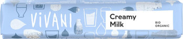 Produktfoto zu Schokoriegel Creamy Milk