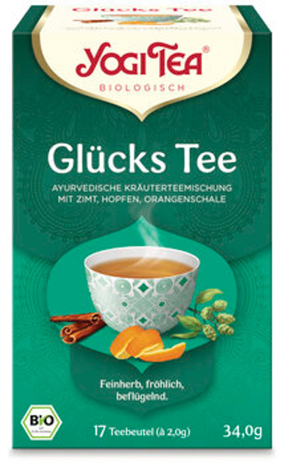 Produktfoto zu Yogi Tee Glückstee