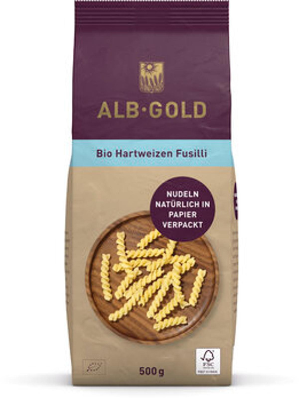 Produktfoto zu Fusilli Hartweizen 500g