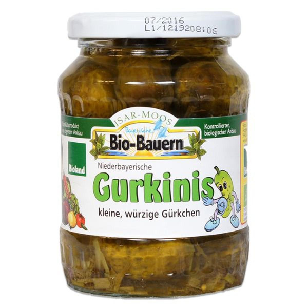 Produktfoto zu Mini-Gewürzgurken 330g
