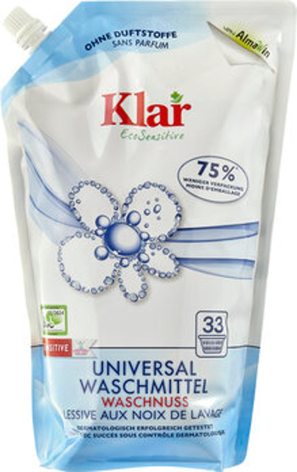 Produktfoto zu Waschmittel Universal Waschnuss flüssig1,5l