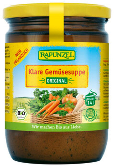 Produktfoto zu Gemüsesupper klar 250g