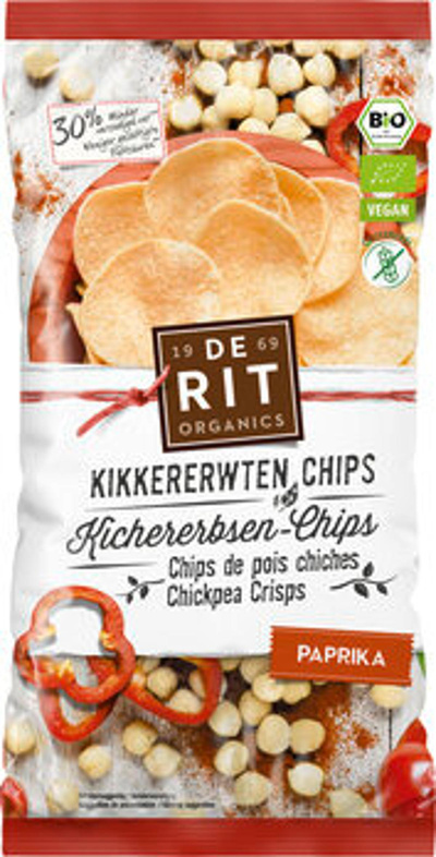 Produktfoto zu Kichererbsenchips Paprika