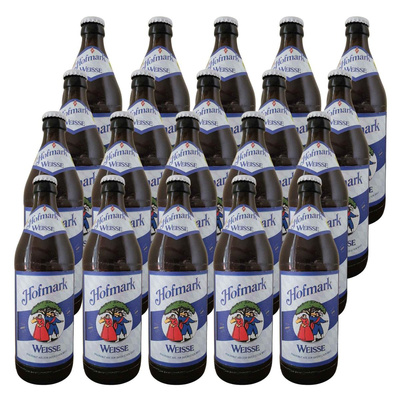 Produktfoto zu Hofmark Weißbier 20x0,5l