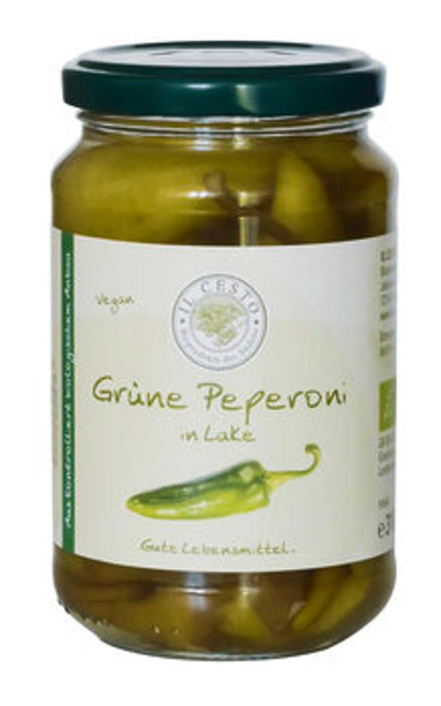 Produktfoto zu Grüne Peperoni in Lake