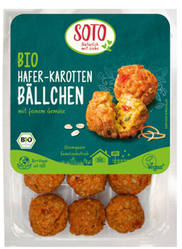 Produktfoto zu Hafer-Karotten-Bällchen, 165g