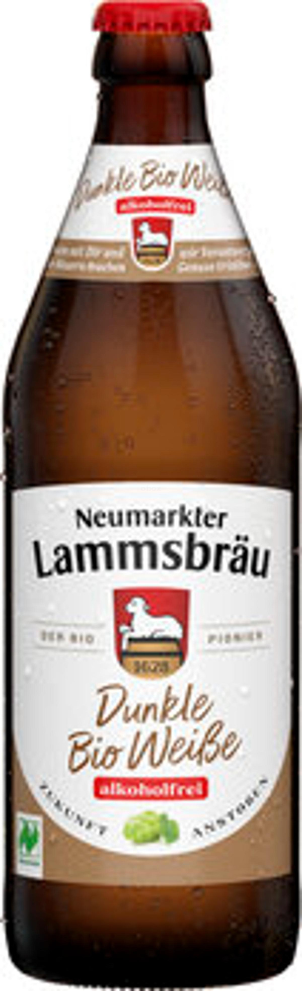 Produktfoto zu Weißbier dunkel alkoholfrei 0,5l
