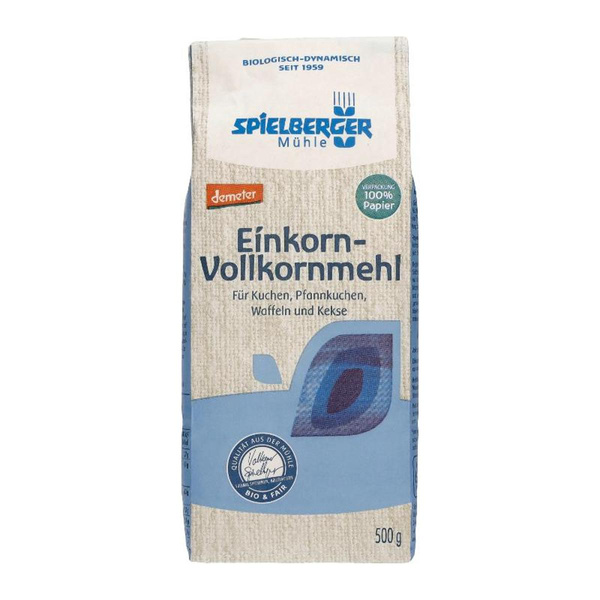 Produktfoto zu Einkornmehl, Vollkorn, 500g