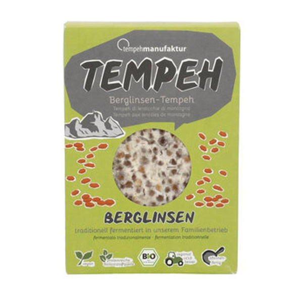 Produktfoto zu Tempeh Berglinsen, 185g