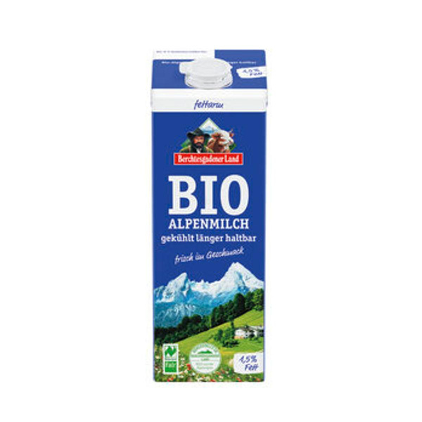 Produktfoto zu Milch länger haltbar, 1,5%, 1l