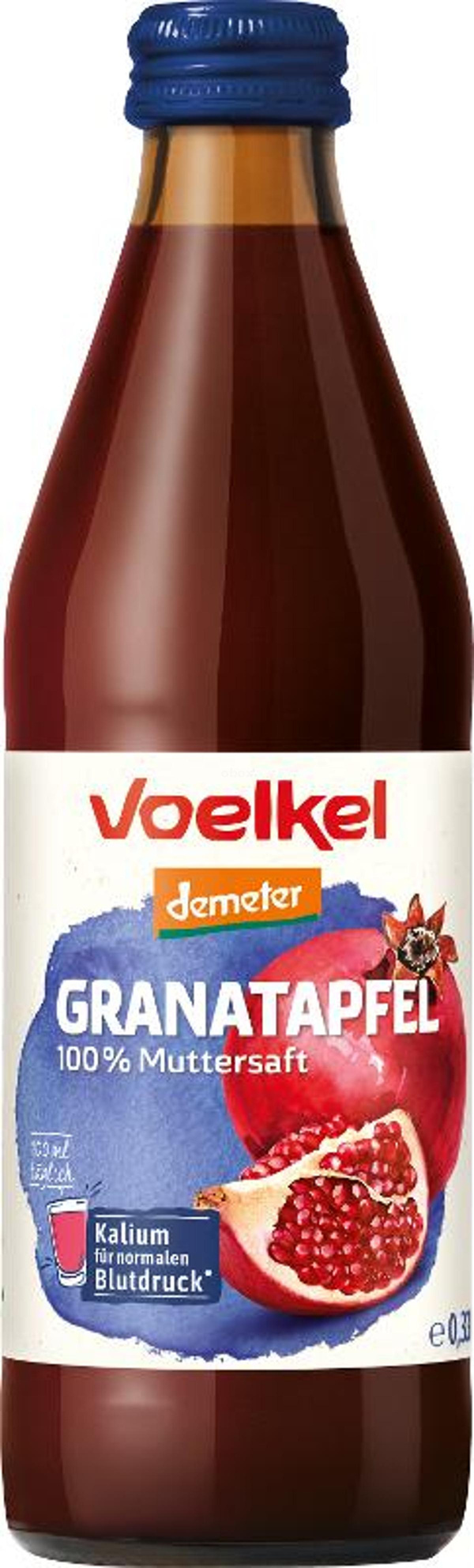 Produktfoto zu Granatapfelsaft 0,33l