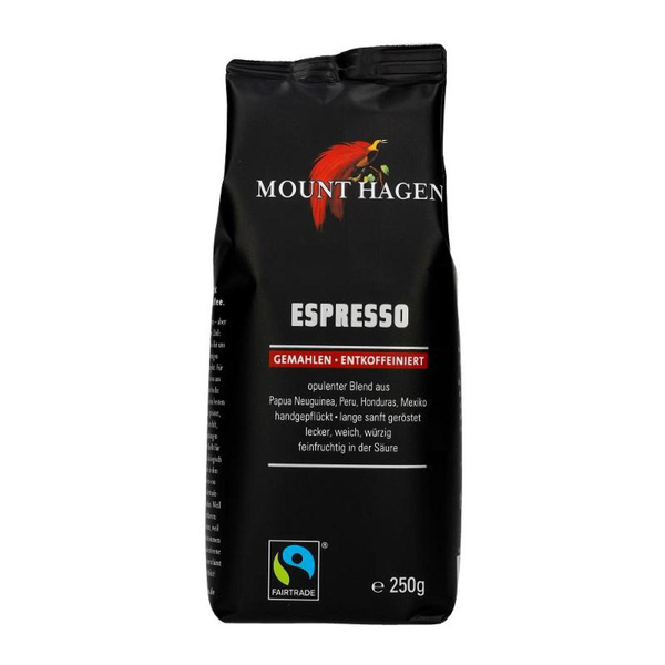 Produktfoto zu Espresso entkoffeiniert, gemahlen