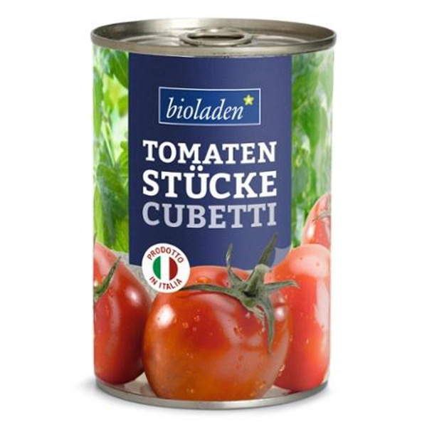 Produktfoto zu Tomatenstücke Cubetti 400g