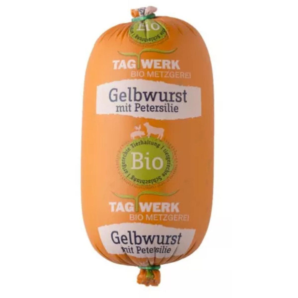 Produktfoto zu Gelbwurst m. Petersilie Mini, 190g