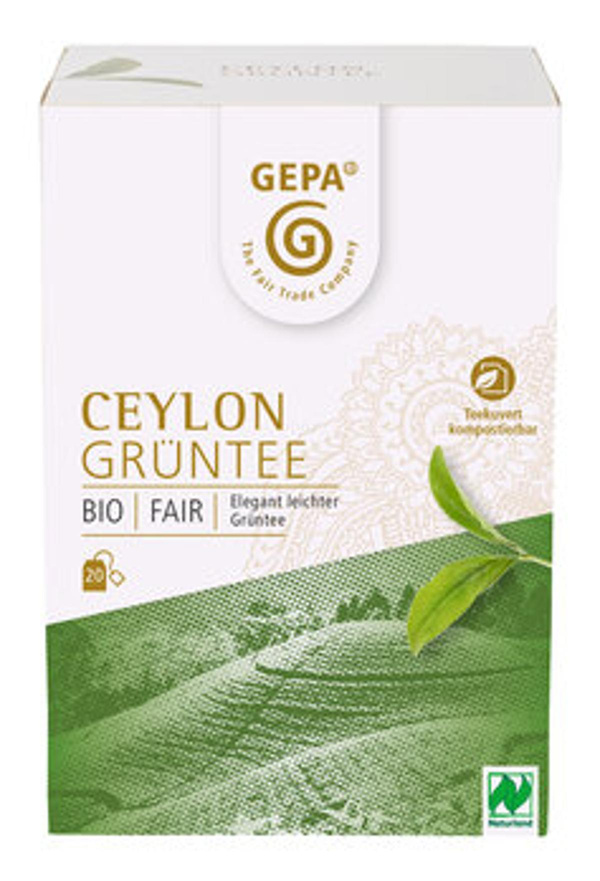 Produktfoto zu Grüntee Ceylon