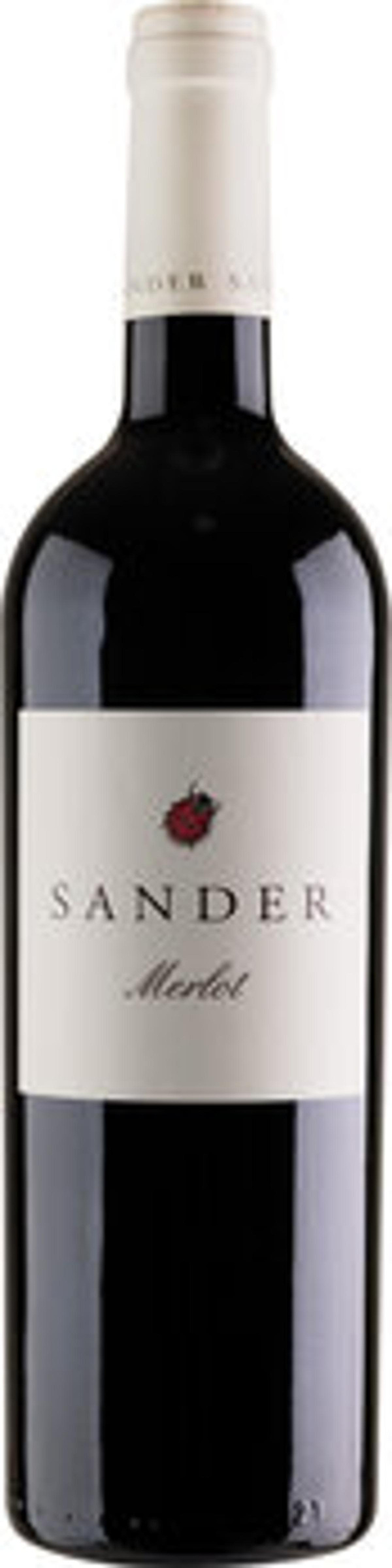 Produktfoto zu Merlot rot, Sander 0,75l
