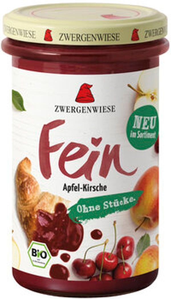 Produktfoto zu Fruchtaufstrich Apfel-Kirsche