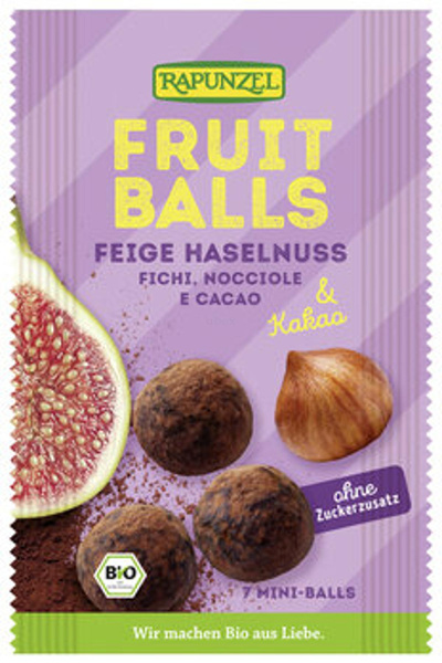 Produktfoto zu Fruit-Balls Feige Haselnuss