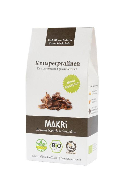Produktfoto zu Knusperpralinen mit Dattelschokolade