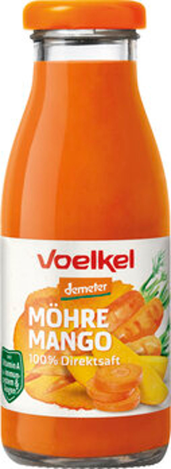 Produktfoto zu Karotte Mango Saft, 0,25l