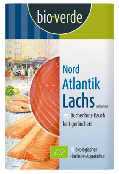 Produktfoto zu Räucherlachs 100g