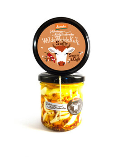 Produktfoto zu Frischkäse Sesam Chili 135g