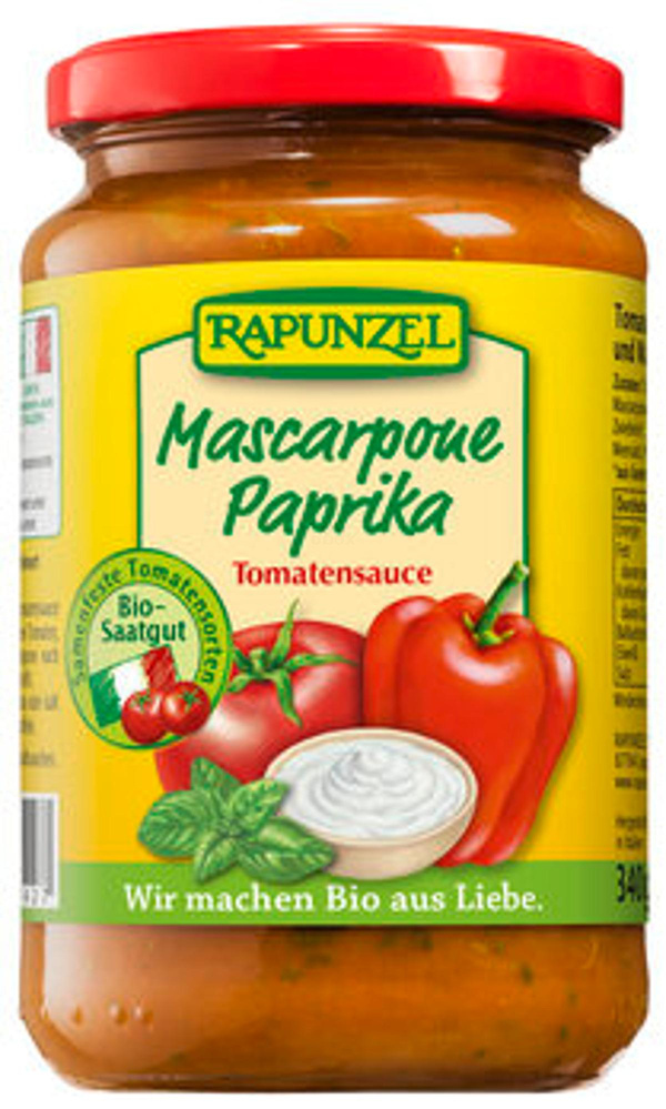 Produktfoto zu Tomatensauce Mascarpone Paprika 330ml