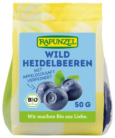 Produktfoto zu Wildheidelbeeren, 50g