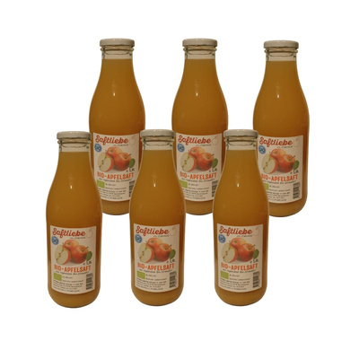 Produktfoto zu Apfelsaft 6x1l