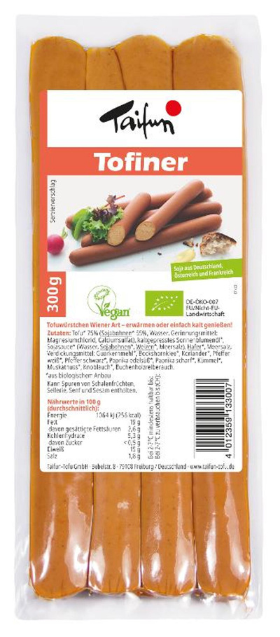 Produktfoto zu Tofu-Würstchen 4 Stück