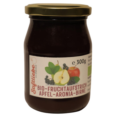 Produktfoto zu Apfel-Aronia-Birne Fruchtaufstich