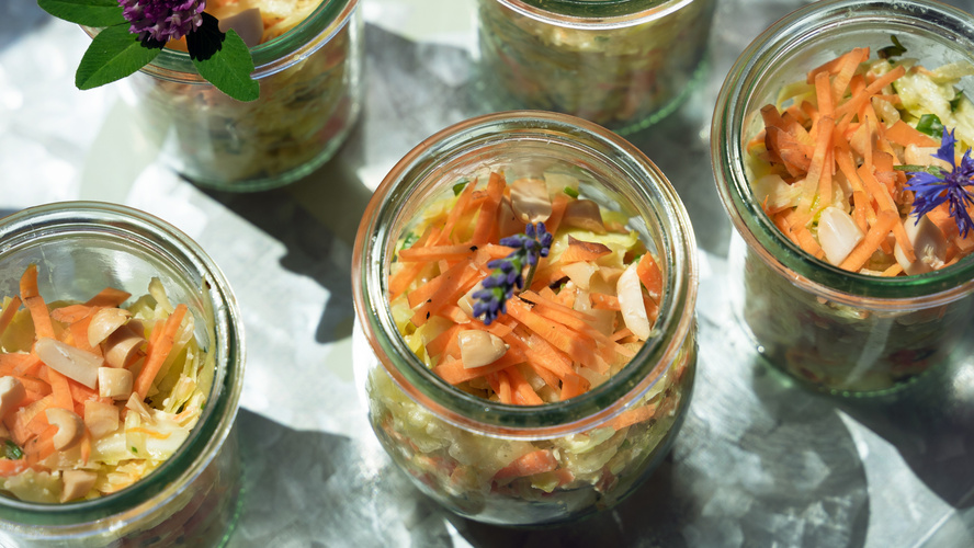 Rezeptbild für Weißkrautsalat Coleslaw