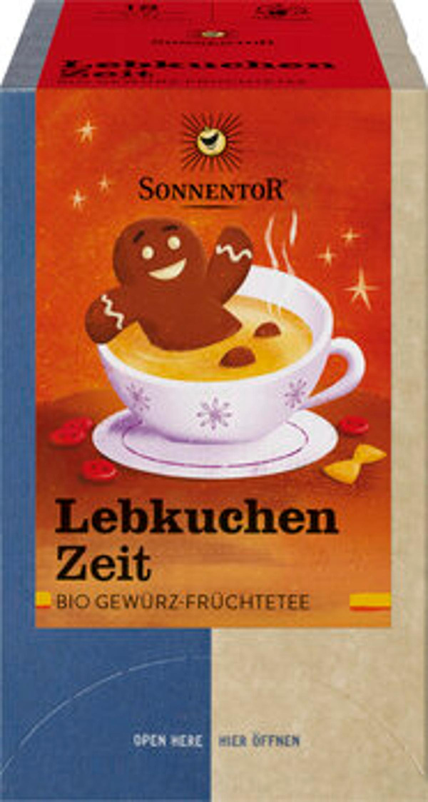Produktfoto zu Gewürz-Früchtetee Lebkuchen
