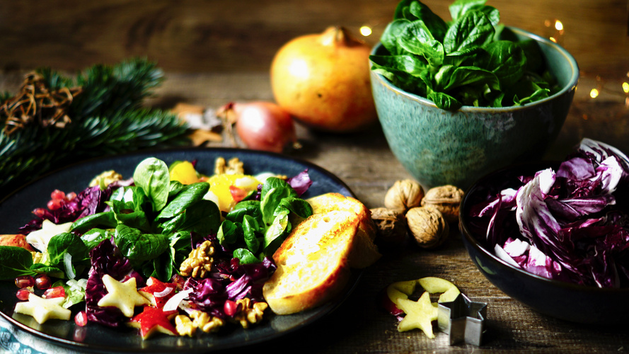 Rezeptbild für Adventssalat