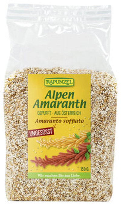 Produktfoto zu Amaranth gepufft 150g