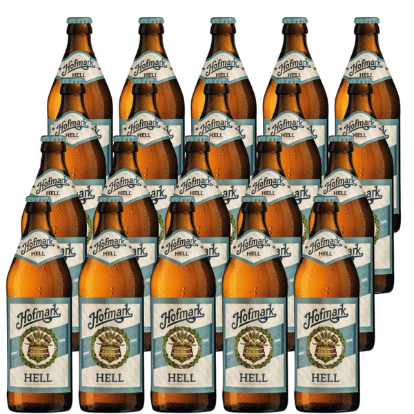 Produktfoto zu Hofmark Bayerisch Hell 20x0,5l
