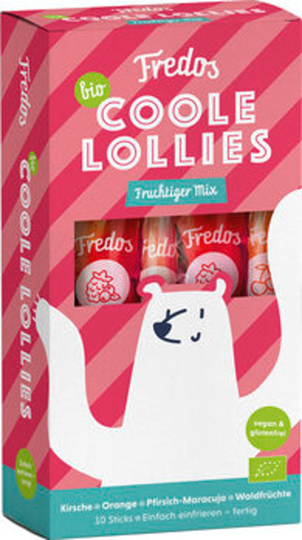 Produktfoto zu Wassereis Coole Lollies Fruchtiger Mix