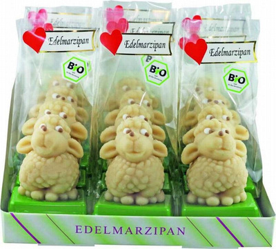 Produktfoto zu Marzipan Schaf