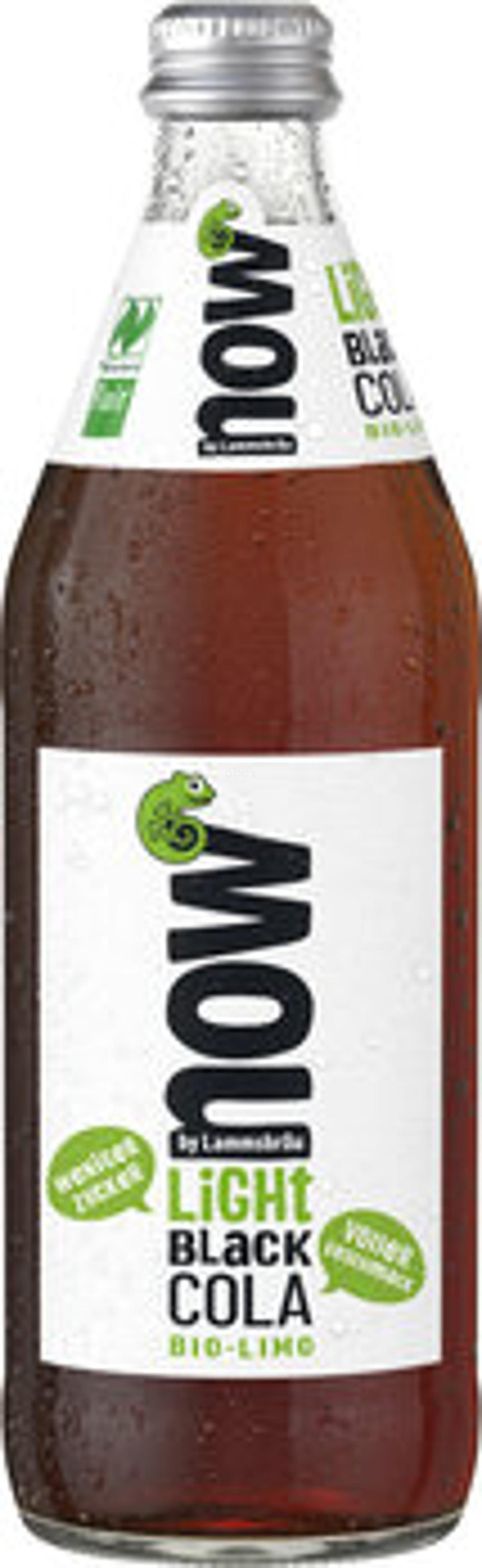 Produktfoto zu now light Black Cola 0,5l