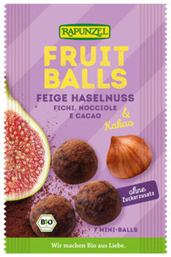 Produktfoto zu Fruit-Balls Feige Haselnuss