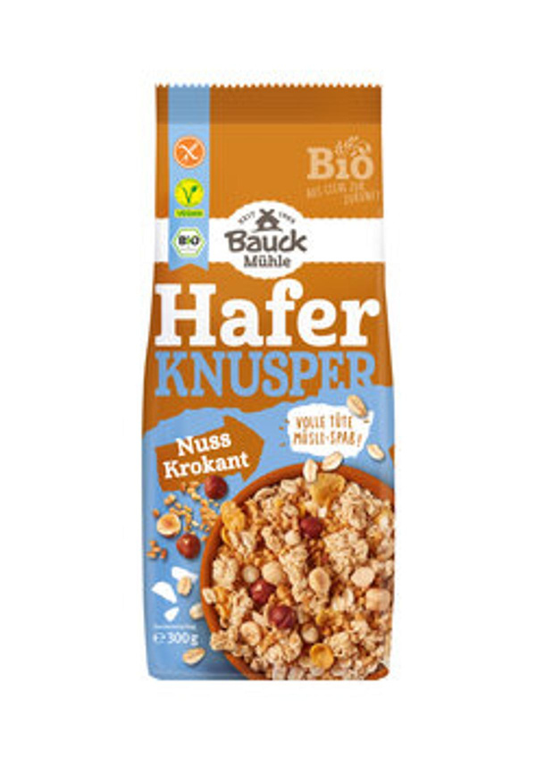 Produktfoto zu Hafer-Knuspermüsli Nuss-Krokant