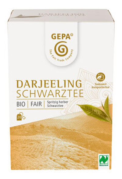 Produktfoto zu Schwarztee Darjeeling