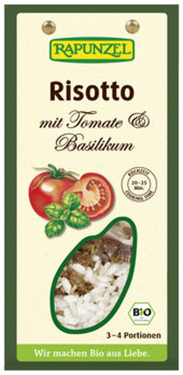 Produktfoto zu Risotto mit Tomate Basilikum