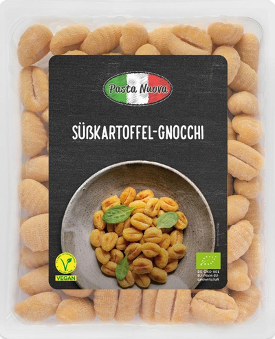 Produktfoto zu Gnocchi mit Süßkartoffeln, 400g