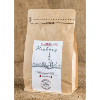 Produktfoto zu Kaffee Chamer Land, Bohne 500g