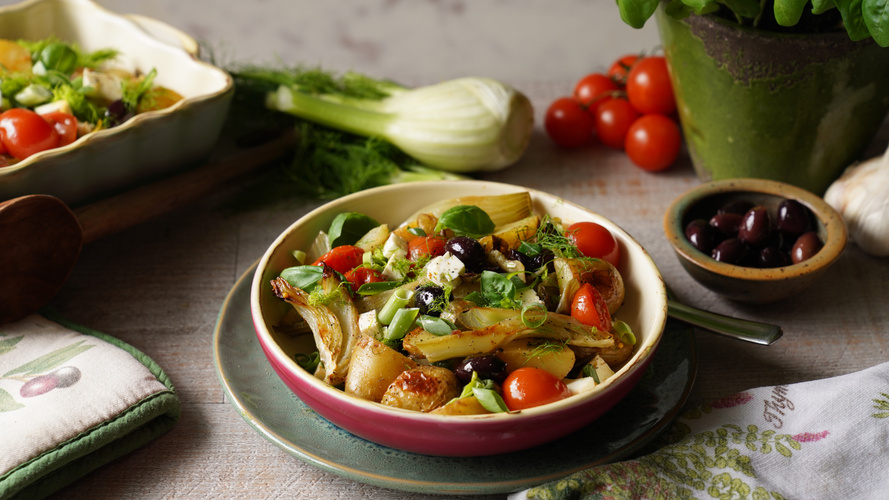 Rezeptbild für Mediterraner Kartoffel-Salat