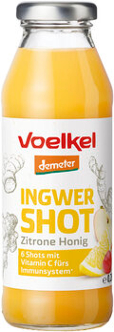 Produktfoto zu Shot Ingwer Zitrone Honig 280ml