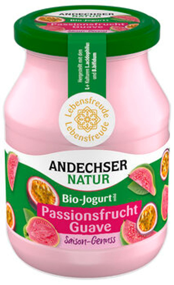 Produktfoto zu Joghurt Passionsfrucht-Guave, 500g